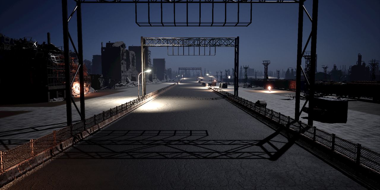 Marshalling Yard start gantry